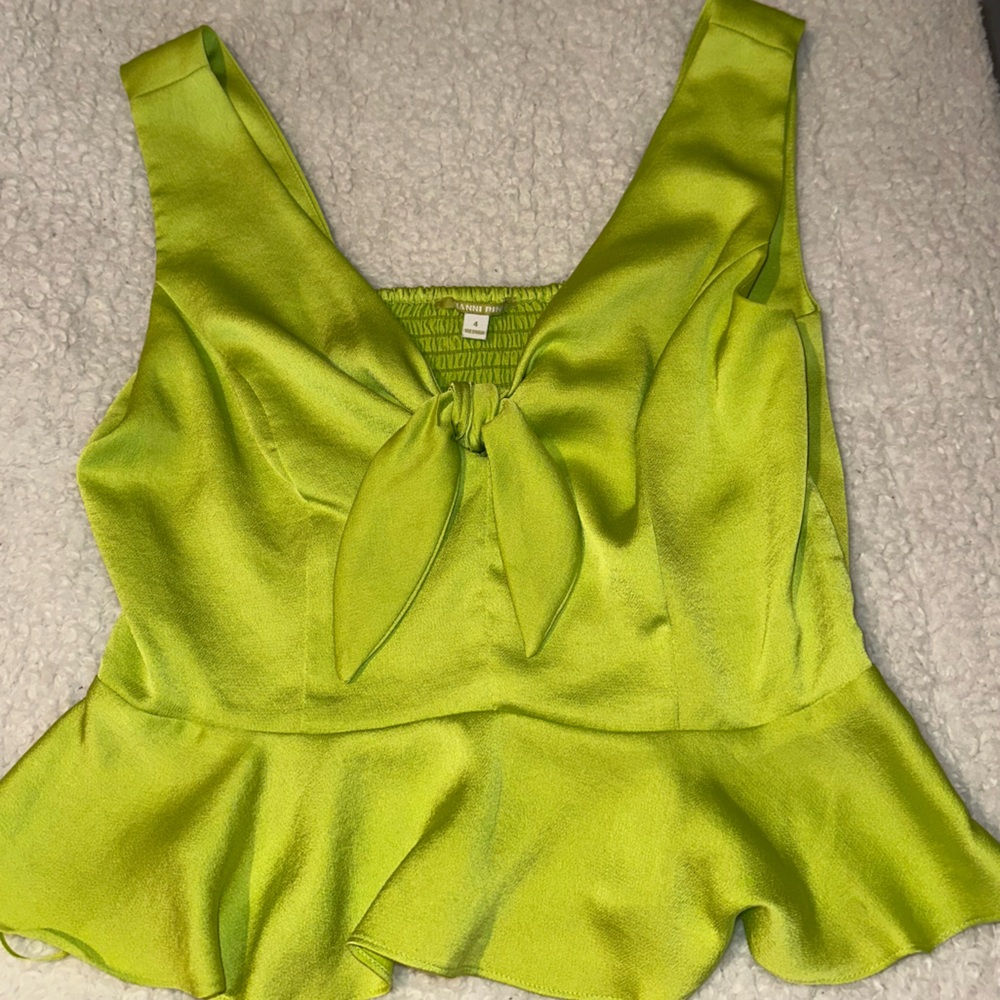 Gianni Bini Lime Green Women's Top